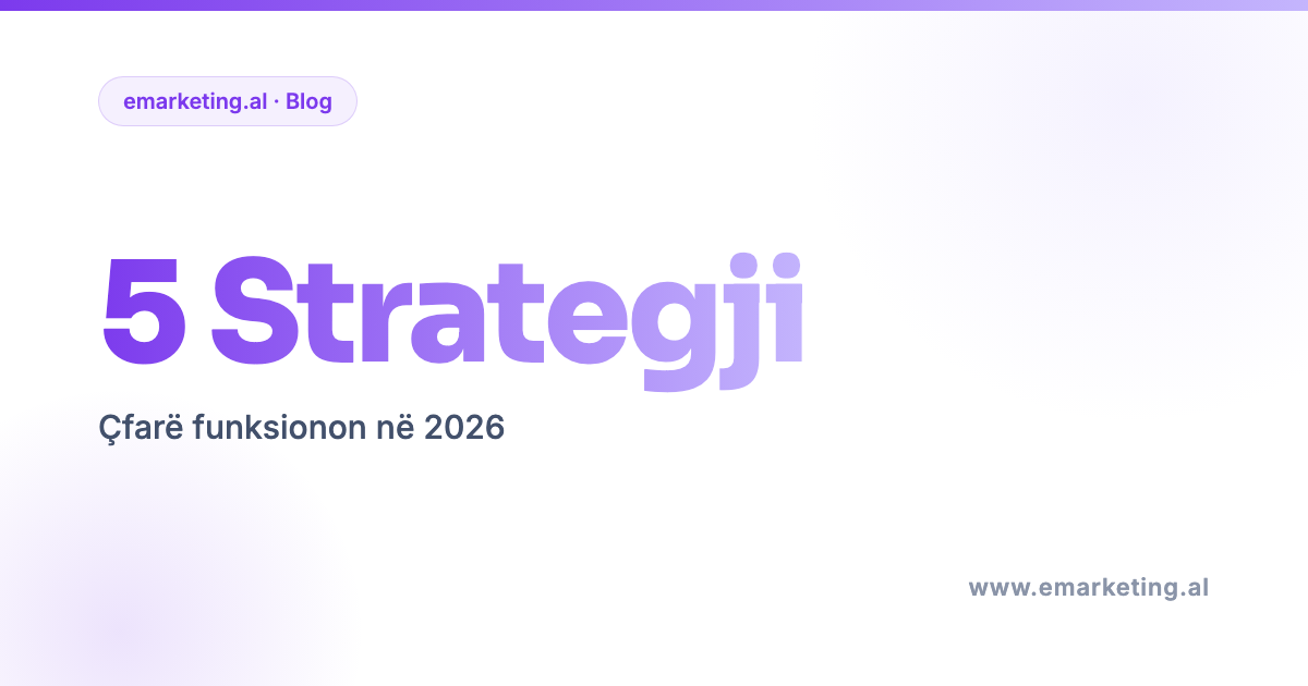5 Things That Actually Changed for Digital Marketing in Albania in 2026