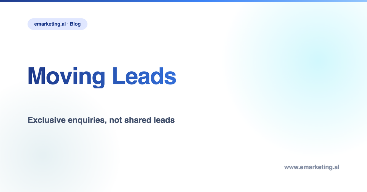 Digital Marketing for Removal Companies: How to Get More Moving Leads Online