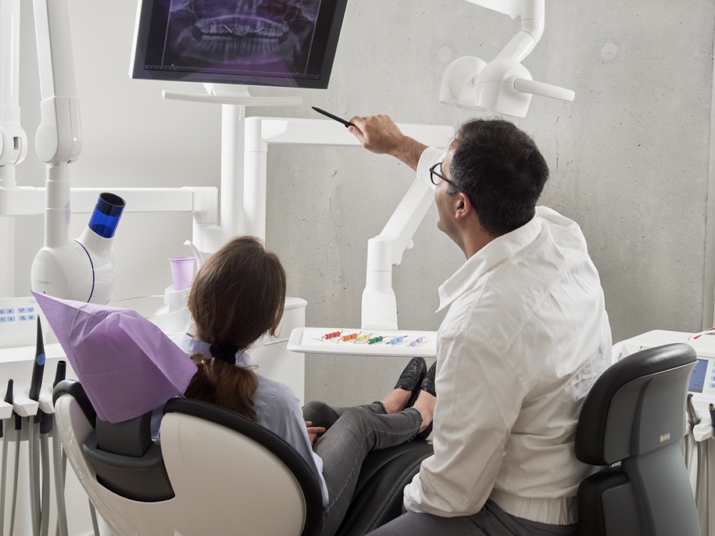 Treatment plan consultation at Lumi Dental